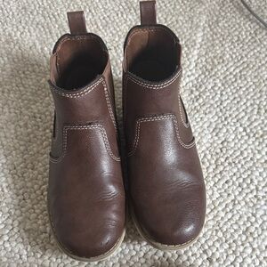SHEIN Dark Brown Kids Boots